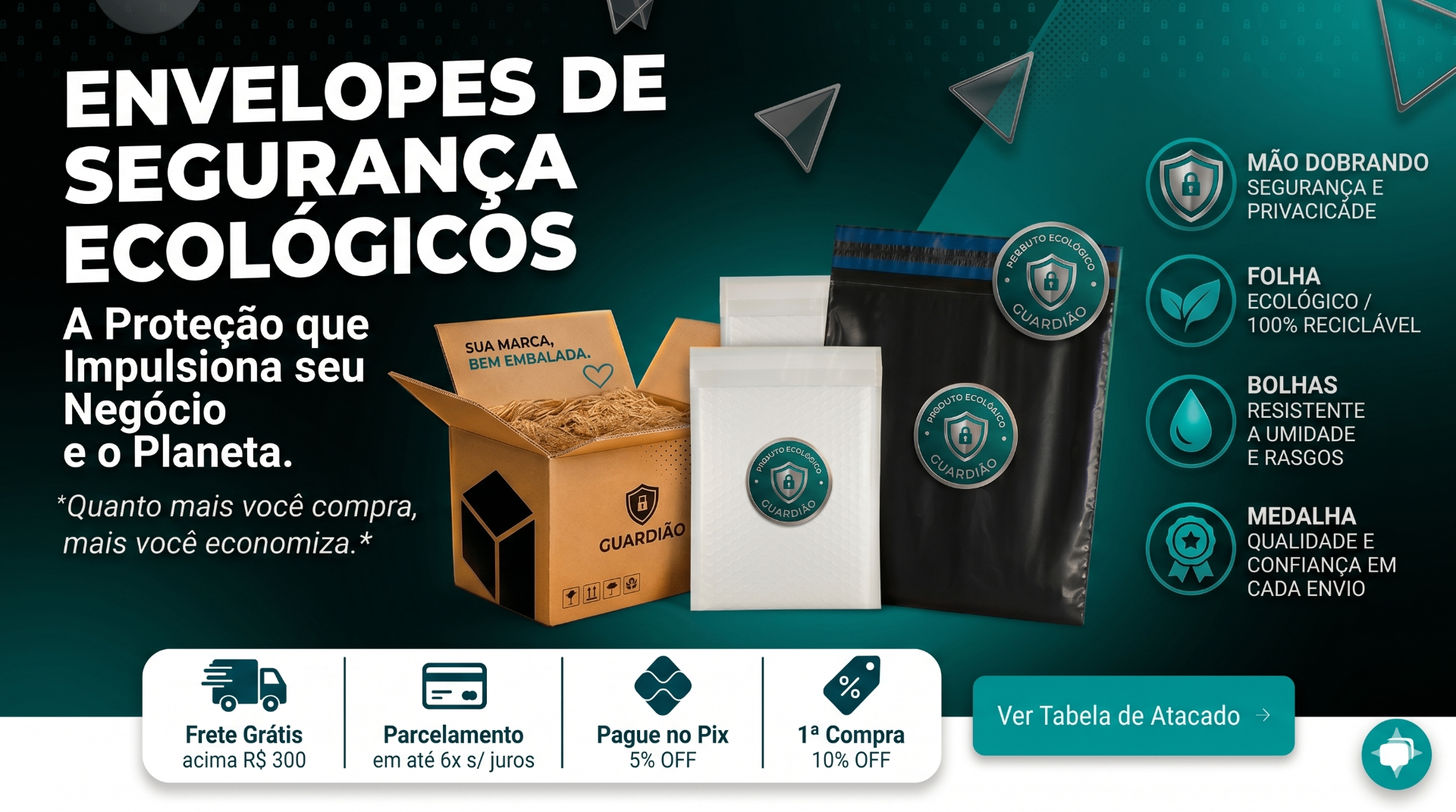 Envelope de Segurança - A proteção certa para o seu negócio
